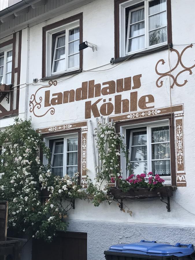 Hotel Restaurant Landhaus Koehle Neukirch  Exteriér fotografie